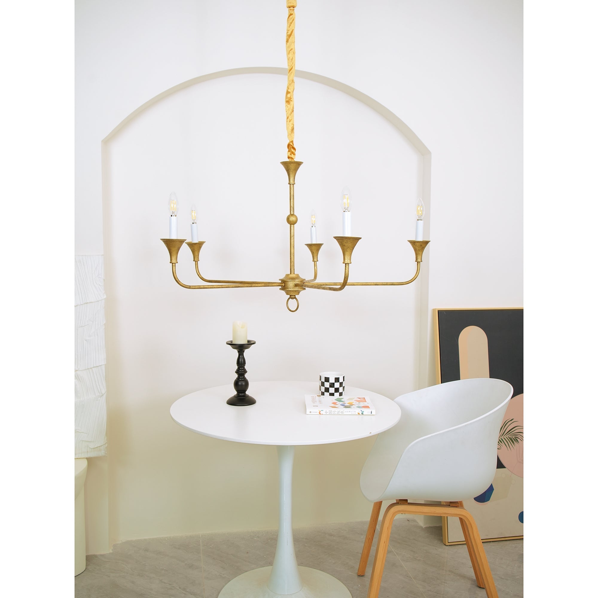 Lustra Candle Chandelier Elegant - Letslighting