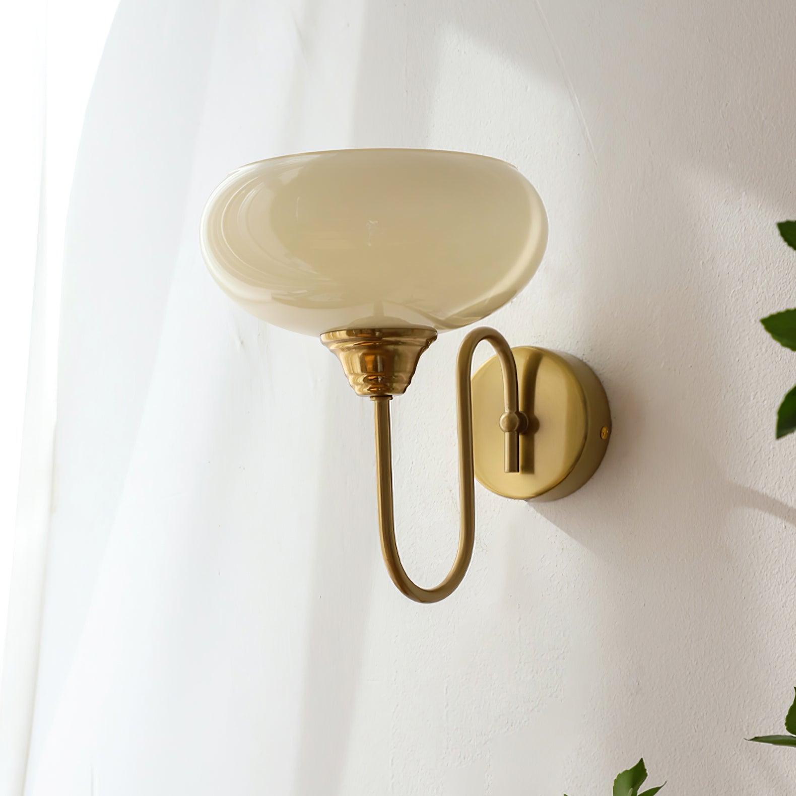 Valentina Glass Plug-in/ Hardwire Wall Lamp