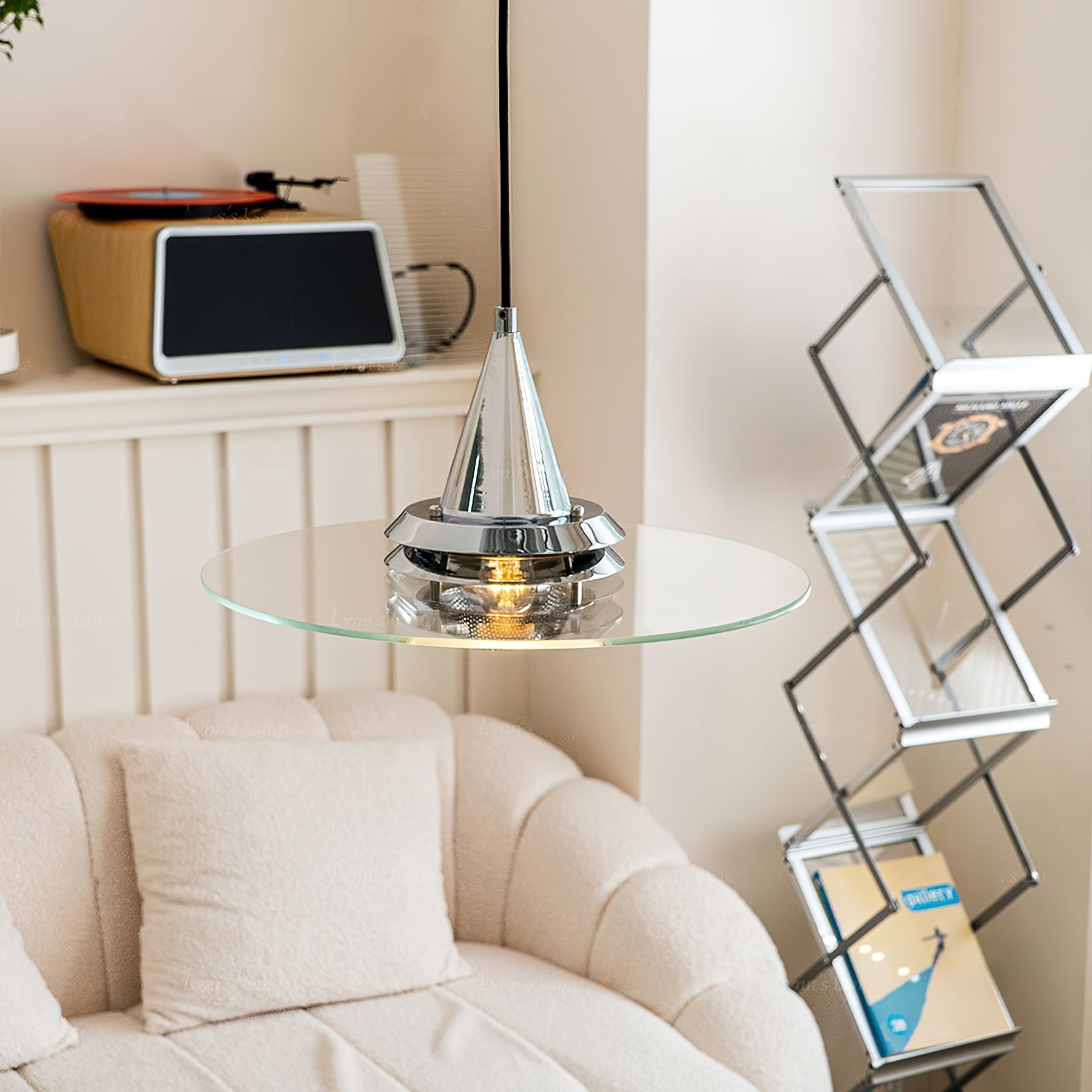 Vaughn Contemporary Glass Pendant Light - Letslighting