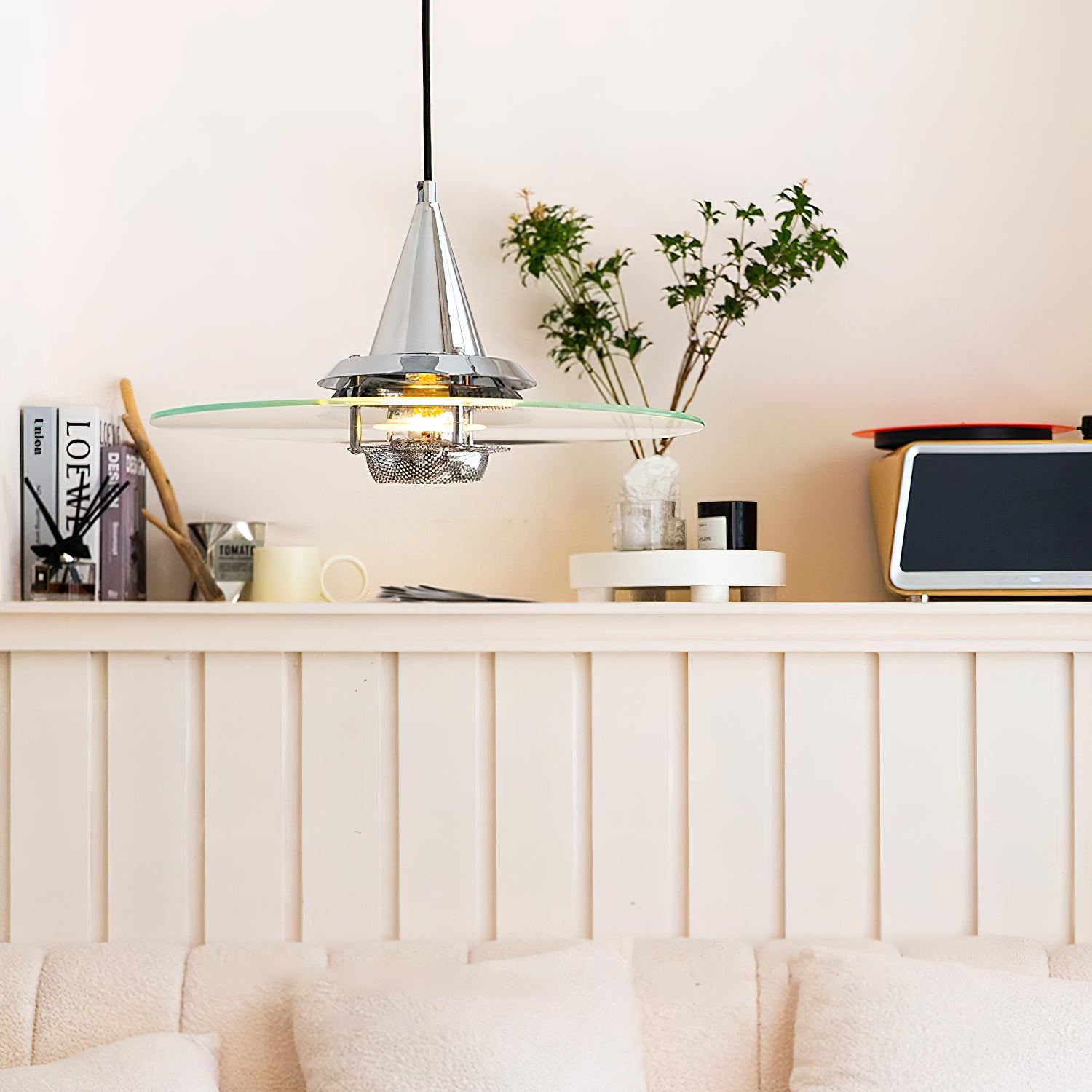 Vaughn Contemporary Glass Pendant Light - Letslighting