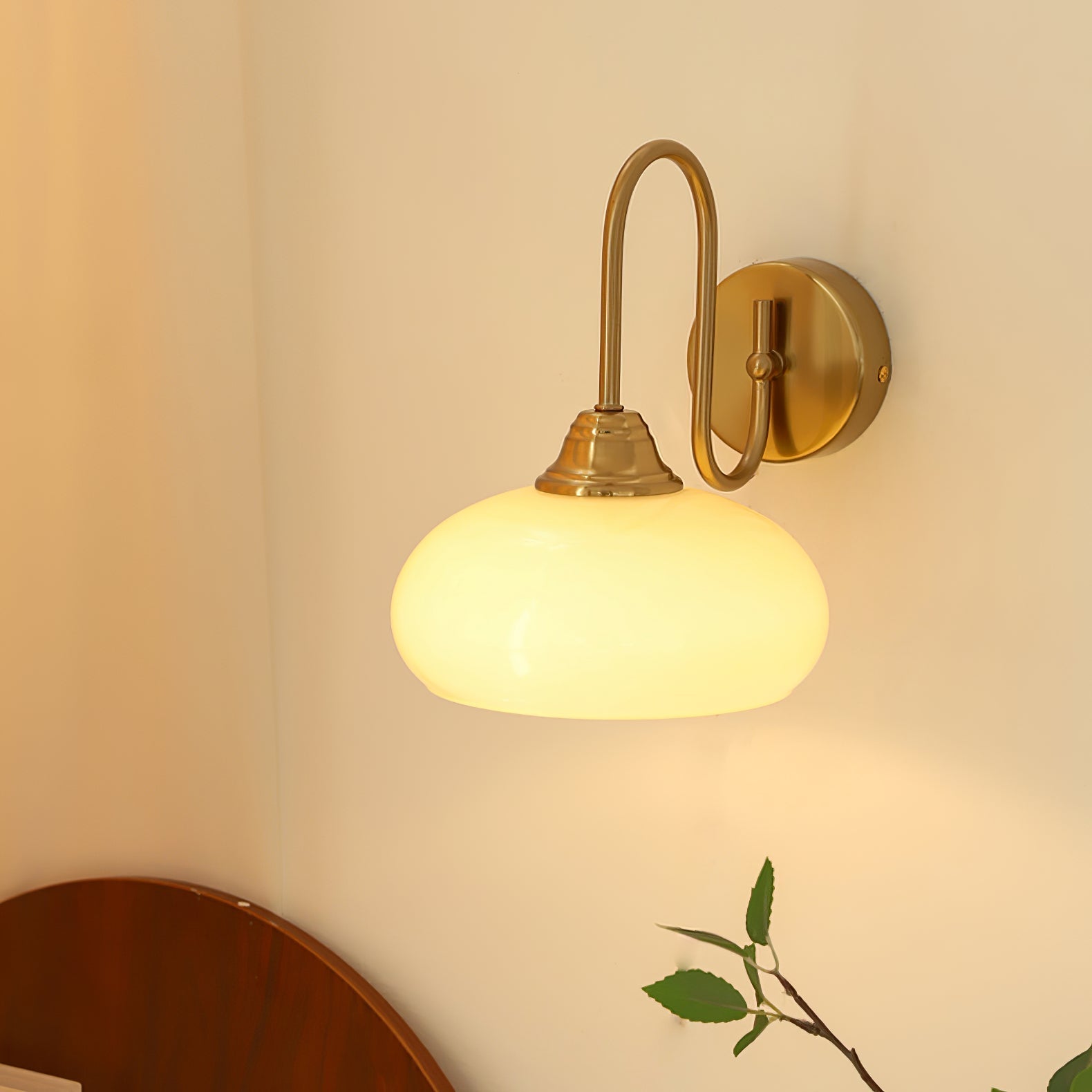 Ophaan Modern Minimalist Glass Wall Light - Letslighting