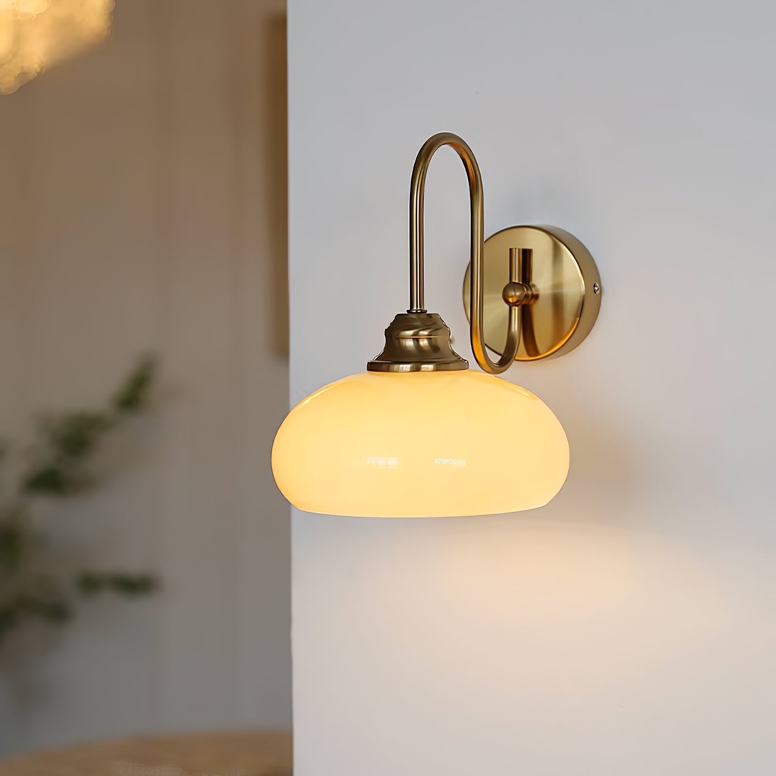 Ophaan Modern Minimalist Glass Wall Light - Letslighting