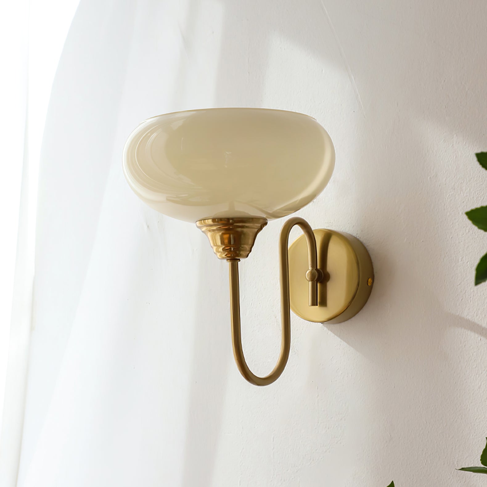 Ophaan Modern Minimalist Glass Wall Light - Letslighting