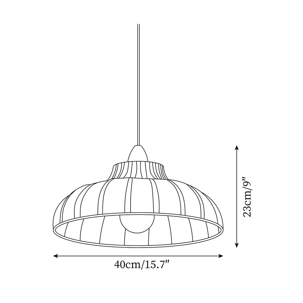 Orillia Pendant Light Fabric - Letslighting