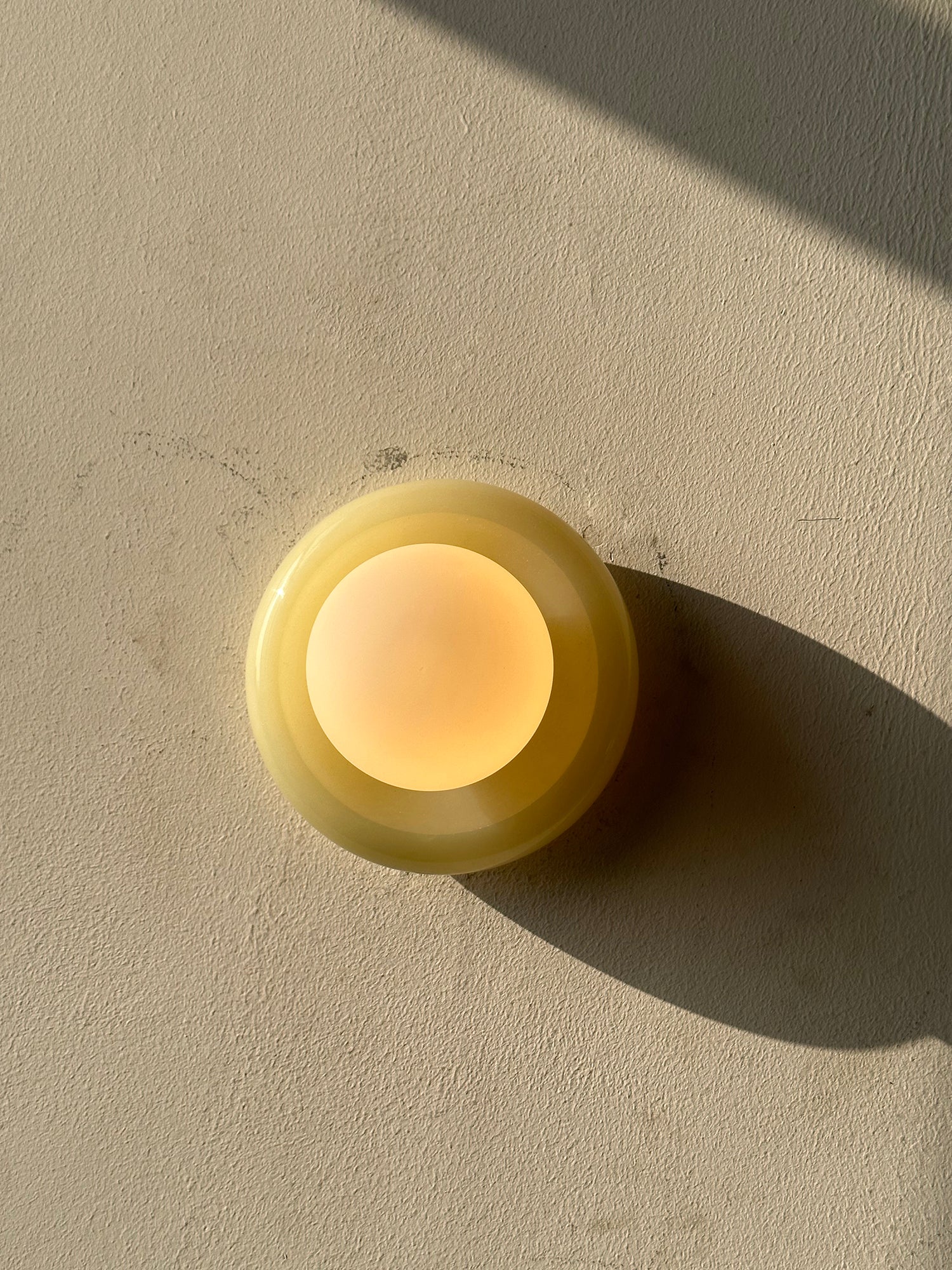 Cemaros Modern Minimalist Jade Glass Wall Lamp - Letslighting
