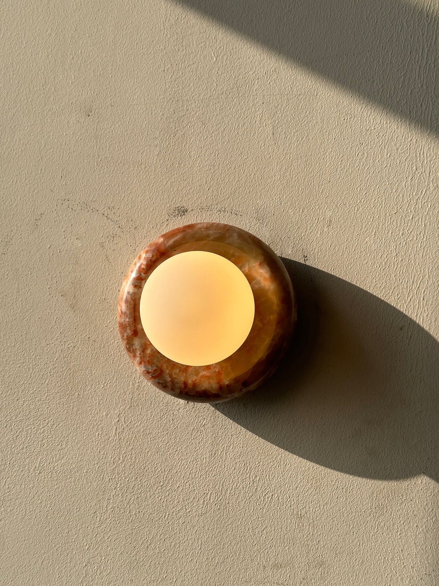 Cemaros Modern Minimalist Jade Glass Wall Lamp - Letslighting