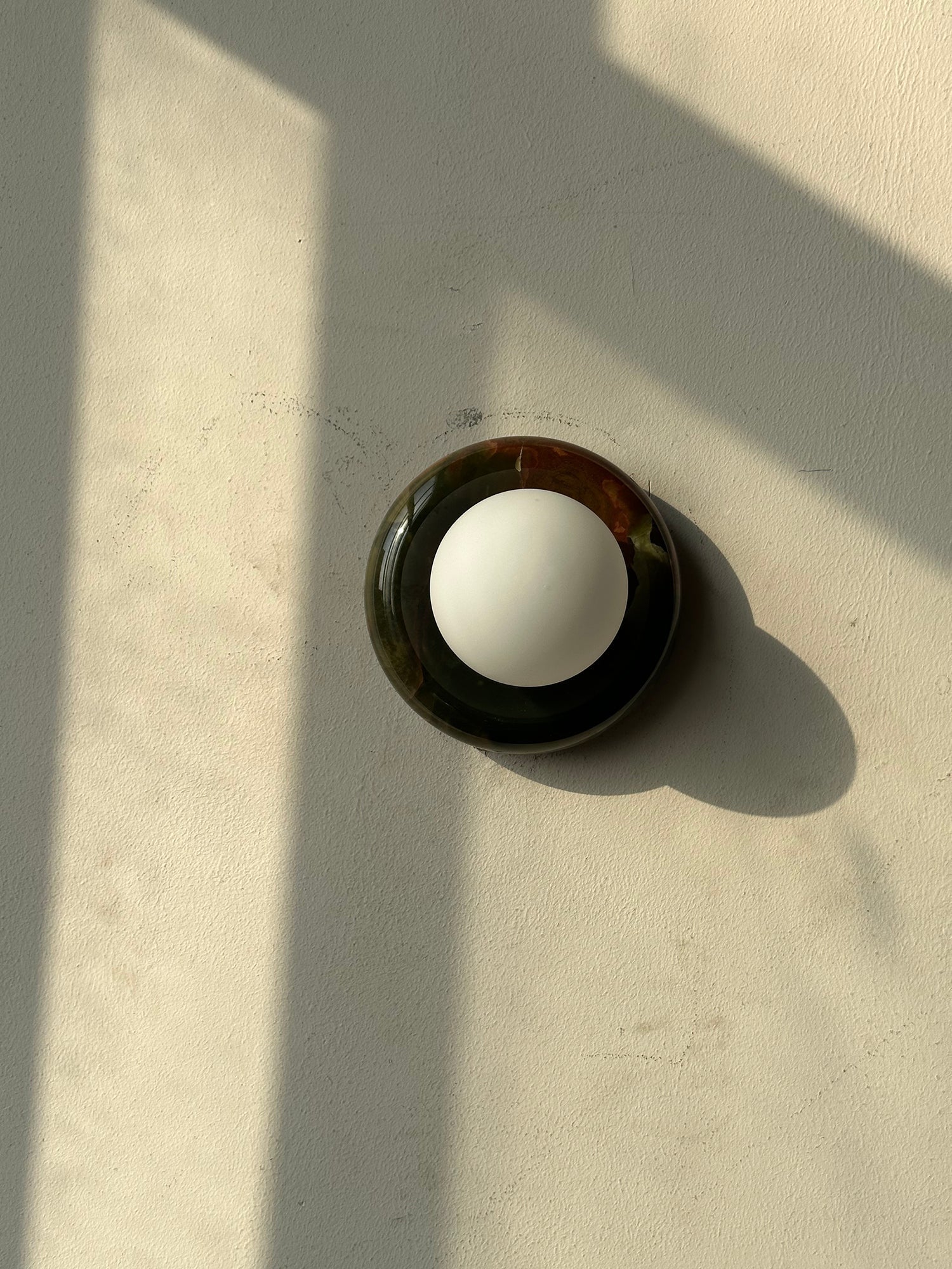 Cemaros Modern Minimalist Jade Glass Wall Lamp - Letslighting