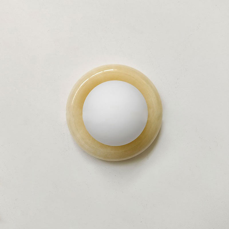 Cemaros Modern Minimalist Jade Glass Wall Lamp - Letslighting