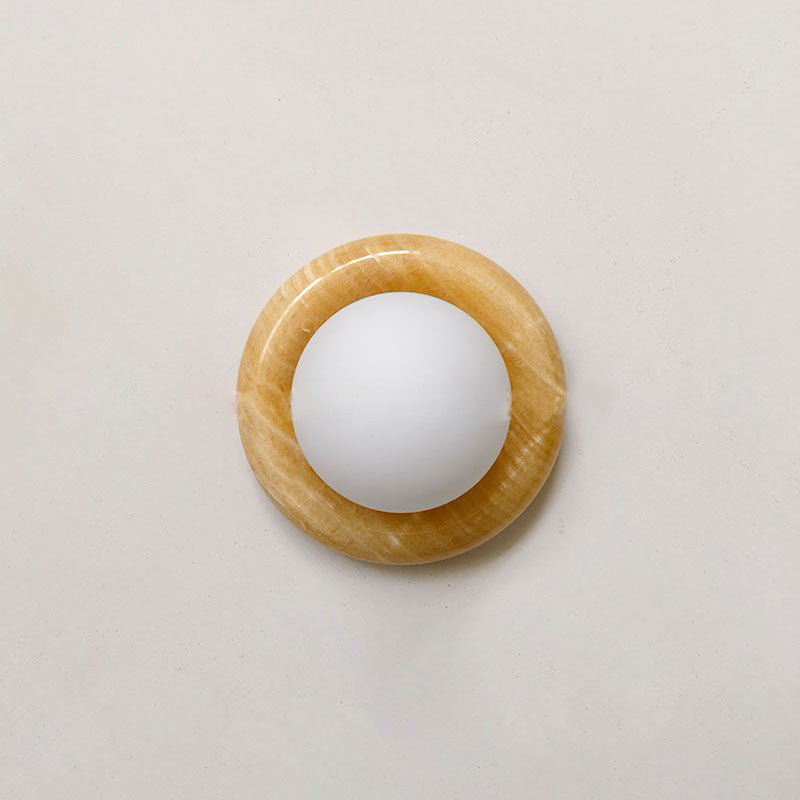 Cemaros Modern Minimalist Jade Glass Wall Lamp - Letslighting