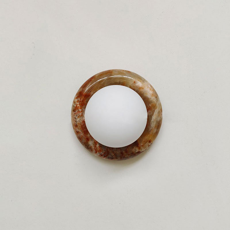 Cemaros Modern Minimalist Jade Glass Wall Lamp - Letslighting
