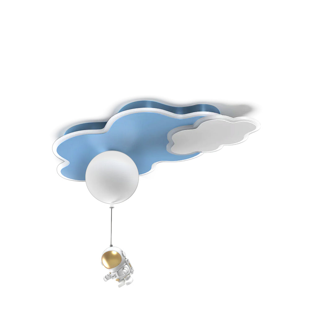 Nuages Ceiling Lamp Cloud Shape With Astronaut Detail - Letslighting