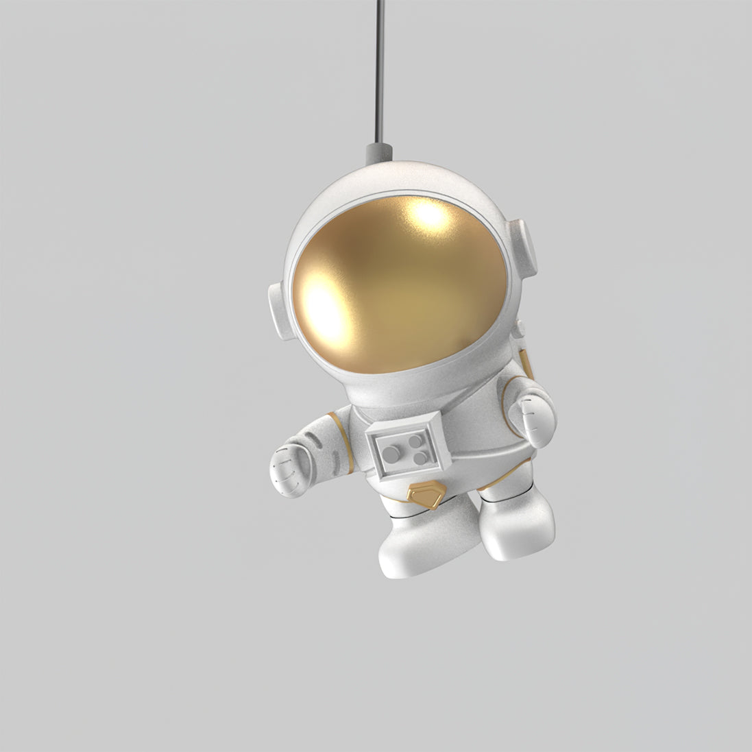 Nuages Ceiling Lamp Cloud Shape With Astronaut Detail - Letslighting