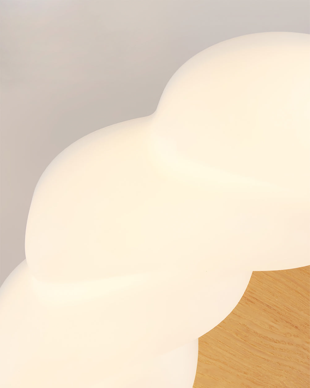 Nubi Ceiling Lamp Acrylic Wood Nordic - Letslighting
