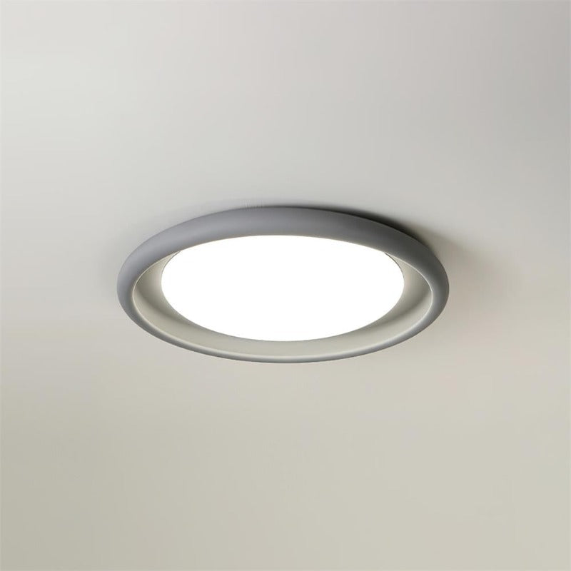 Nuria Ceiling Lamp Round Silhouette Minimalist Ambient - Letslighting