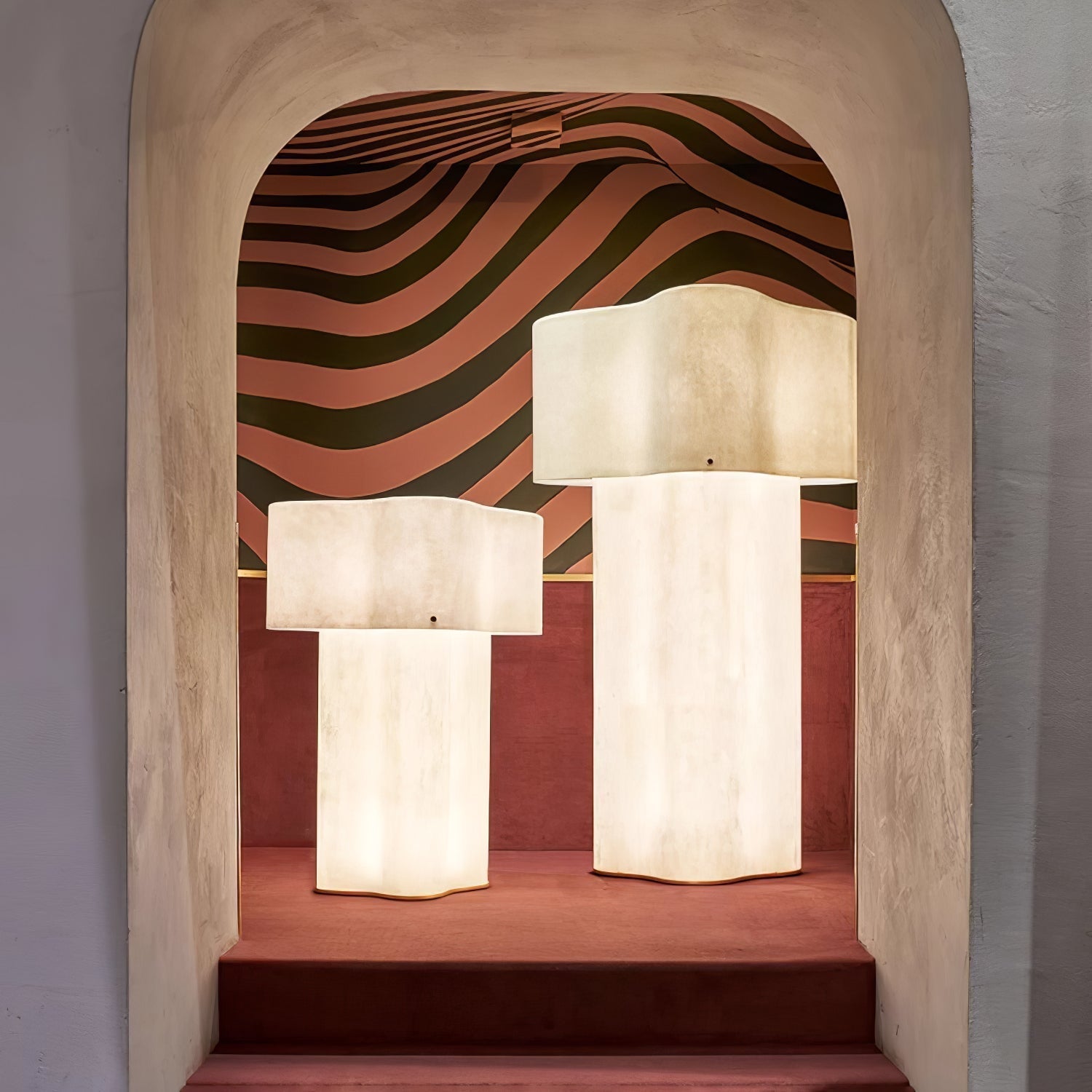 Loneo Minimalist FRP Floor Lamp - Letslighting