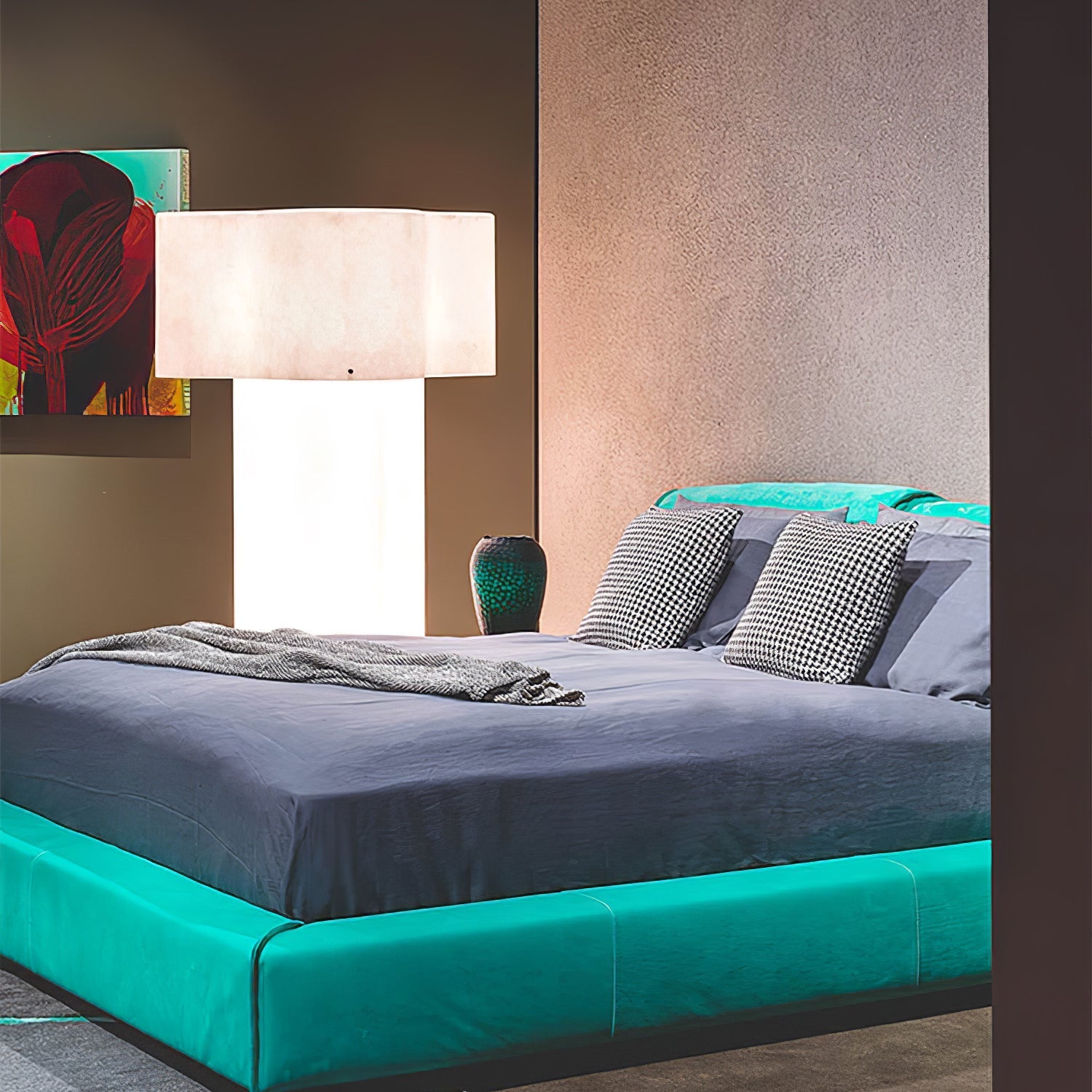 Loneo Minimalist FRP Floor Lamp - Letslighting