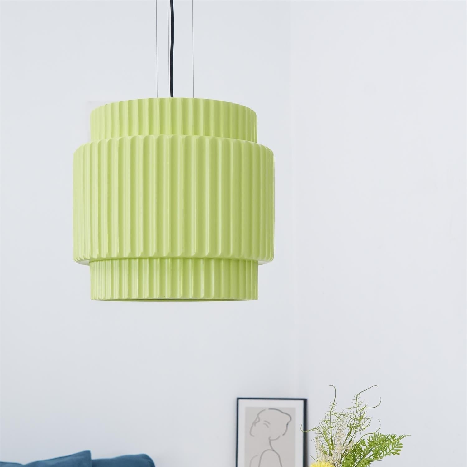 Aurelia Ribbed Pendant Light - Letslighting