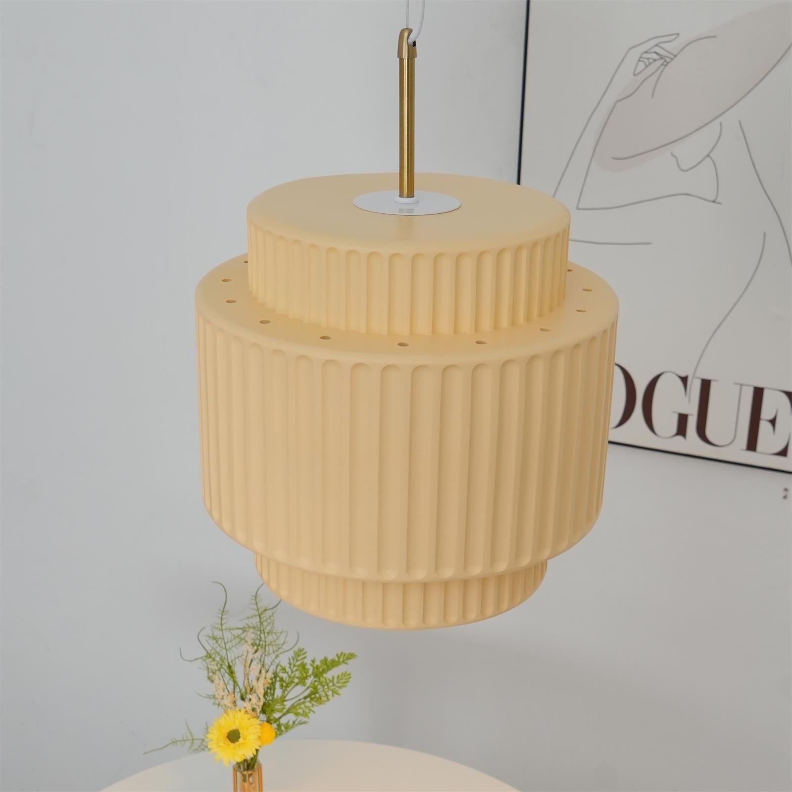Aurelia Ribbed Pendant Light - Letslighting