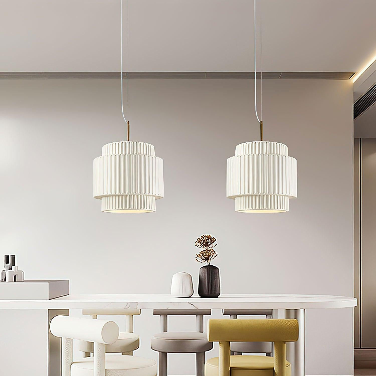 Aurelia Ribbed Pendant Light - Letslighting
