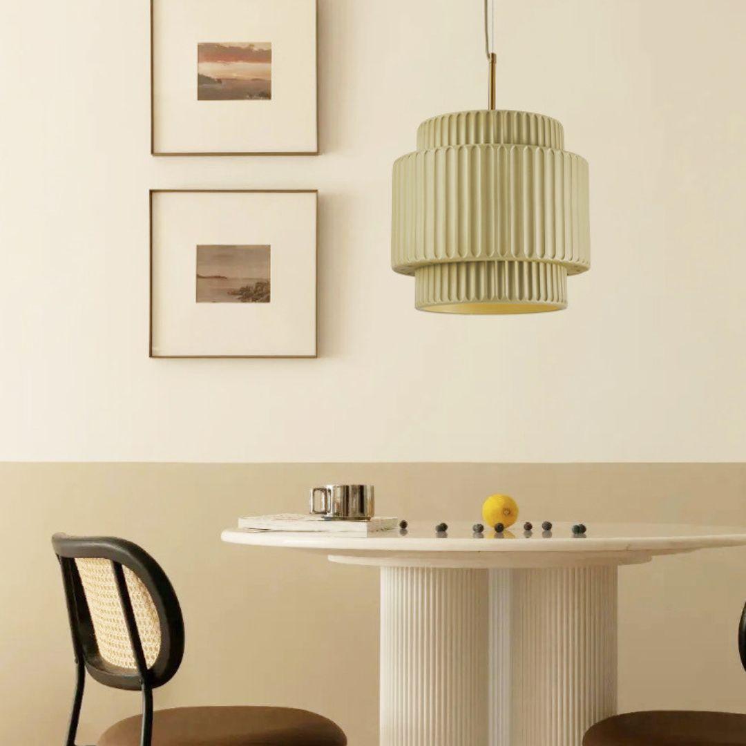 Aurelia Ribbed Pendant Light - Letslighting