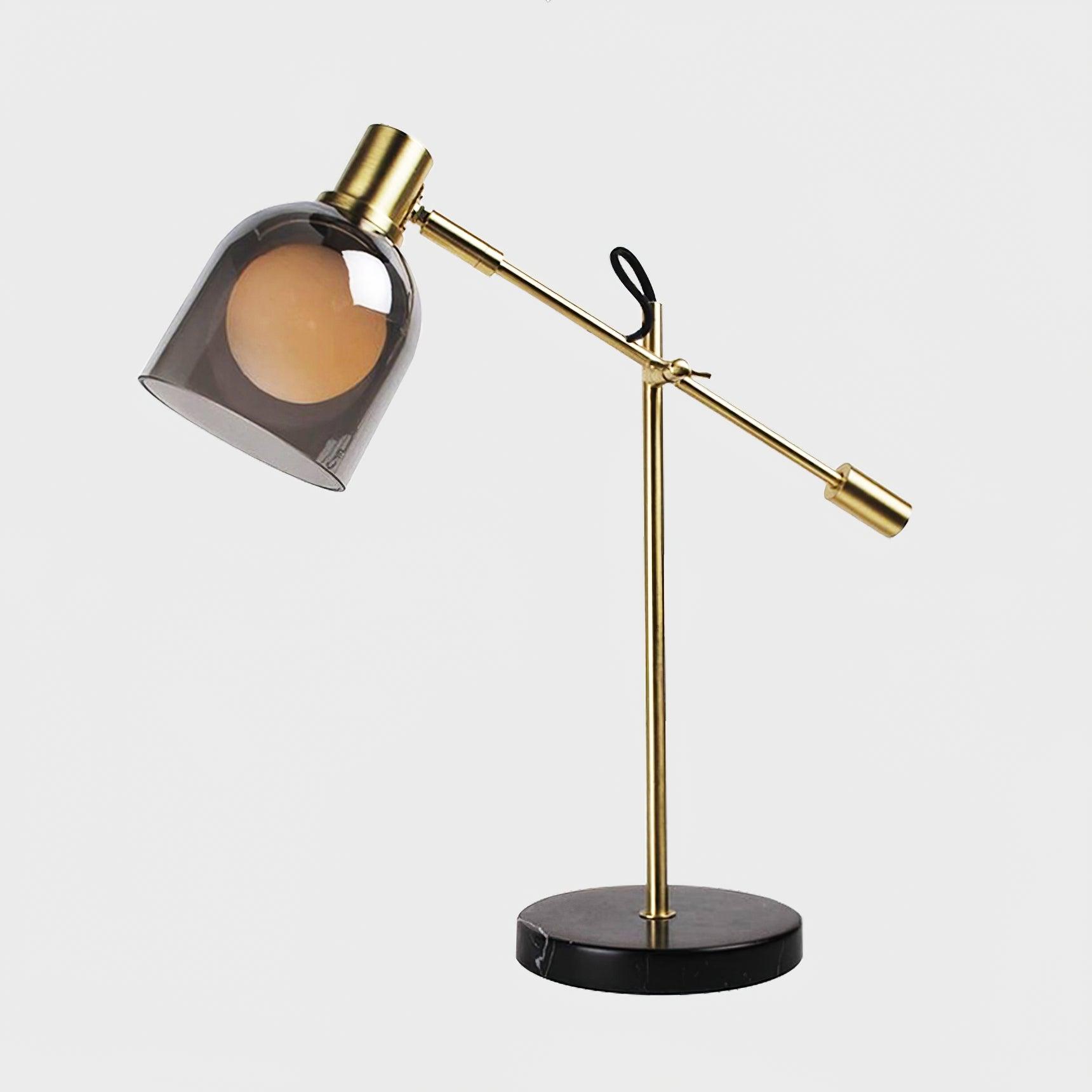 Nelia Marble Industrial Table Lamp - Letslighting