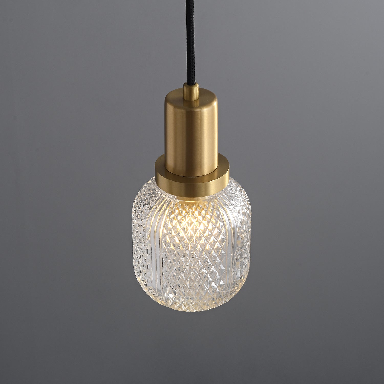 Cacarir Premium Nordic Art Brass Glass Pendant Lamp - Letslighting