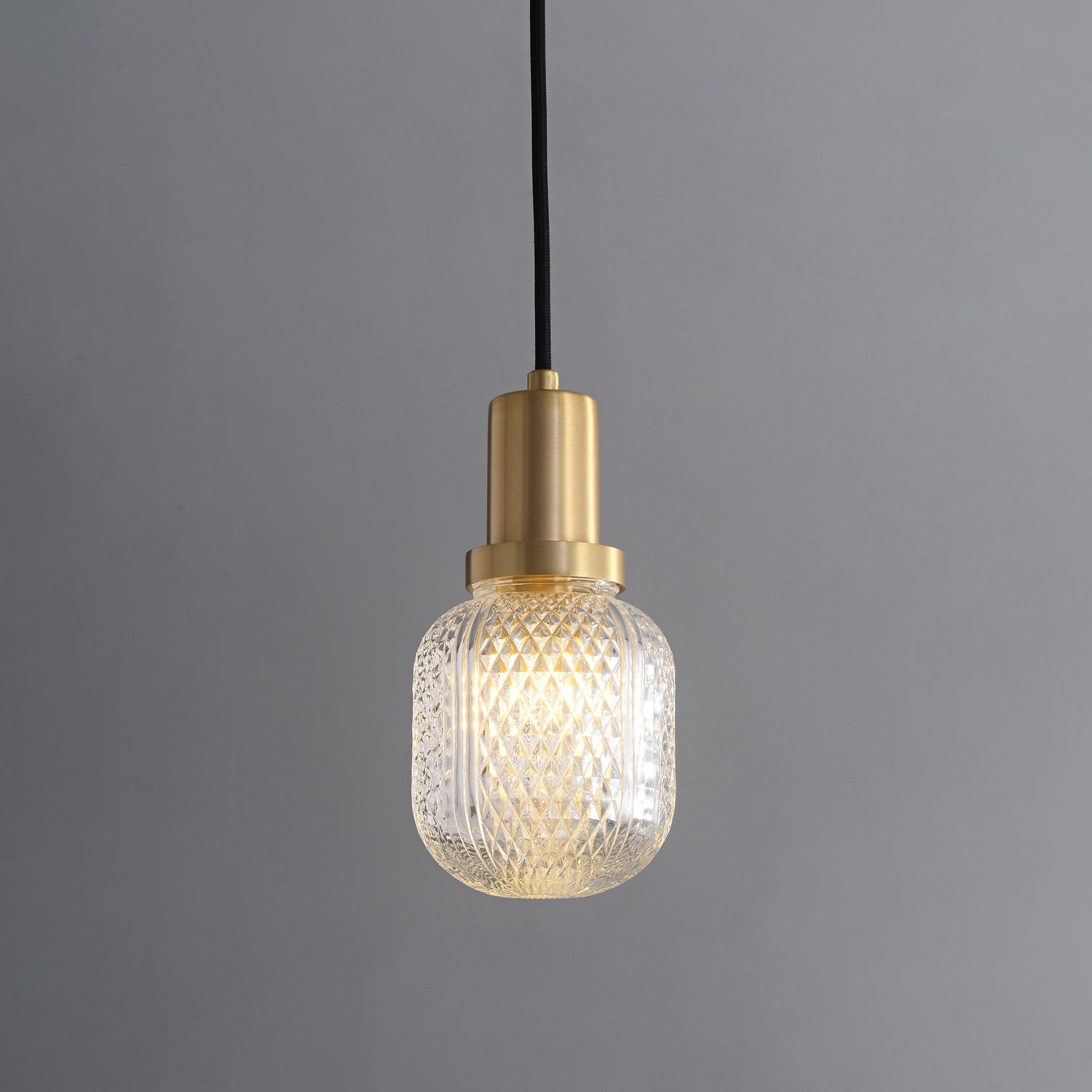 Cacarir Premium Nordic Art Brass Glass Pendant Lamp - Letslighting