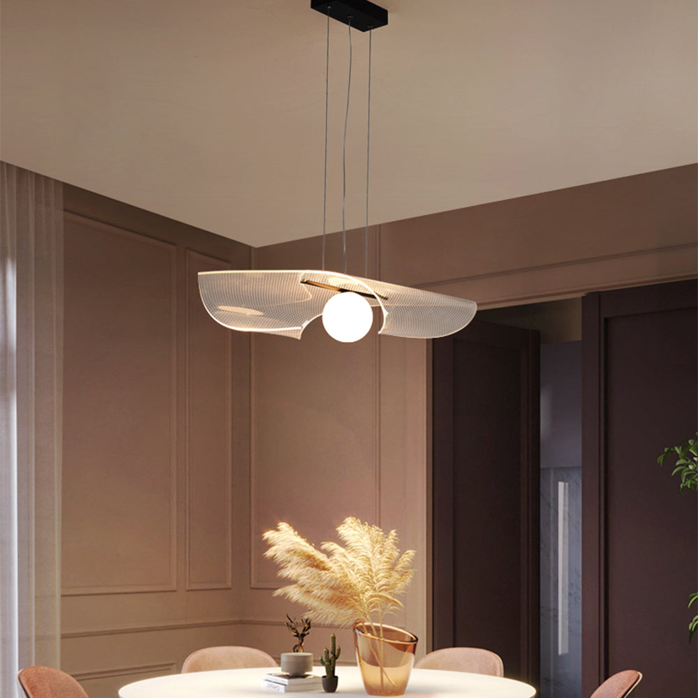 Arisha Minimalism LED Pendant Light Acrylic Living Room - Letslighting