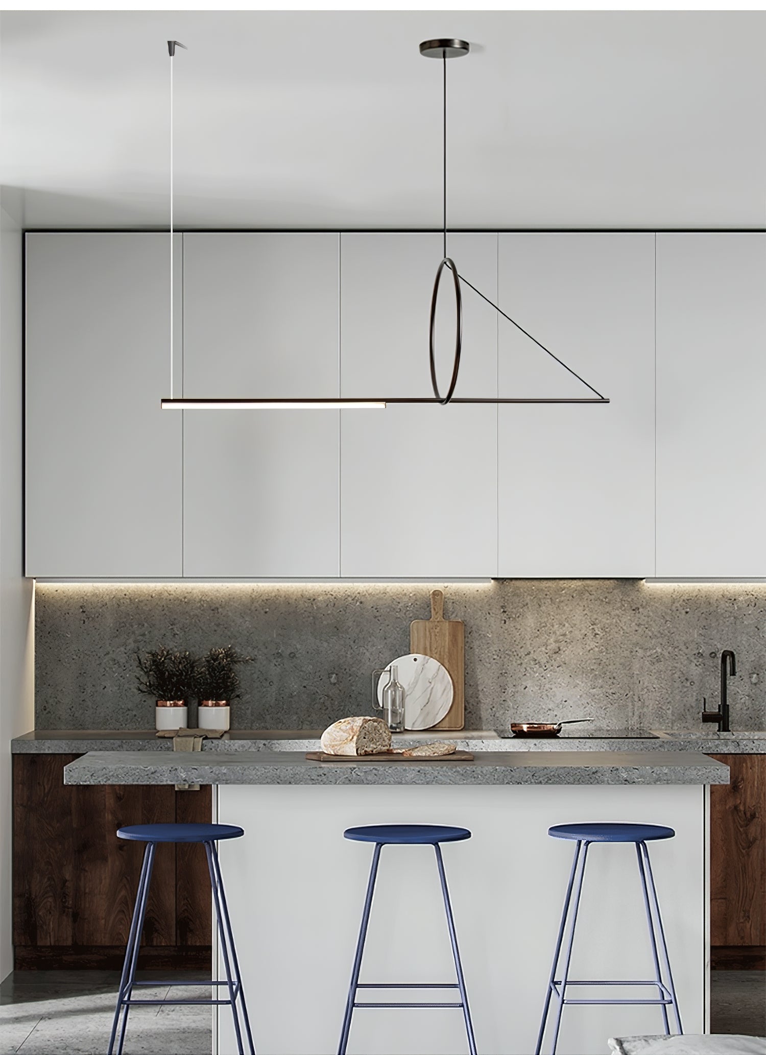 Ilzoror Modern Minimalist Nordic Pendant Light - Letslighting