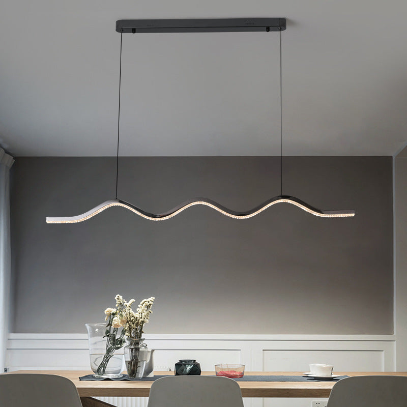 Arisha Wave Linear Pendant Light
