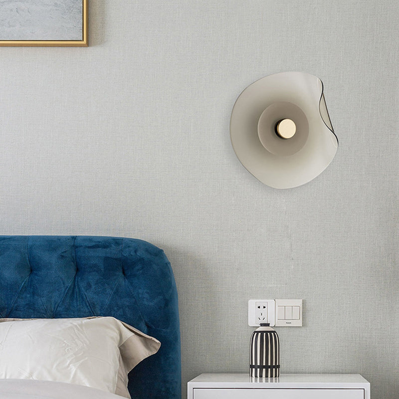 Arisha Modern Design Flower Indoor Wall Lamp Glass Bedroom Living Room - Letslighting