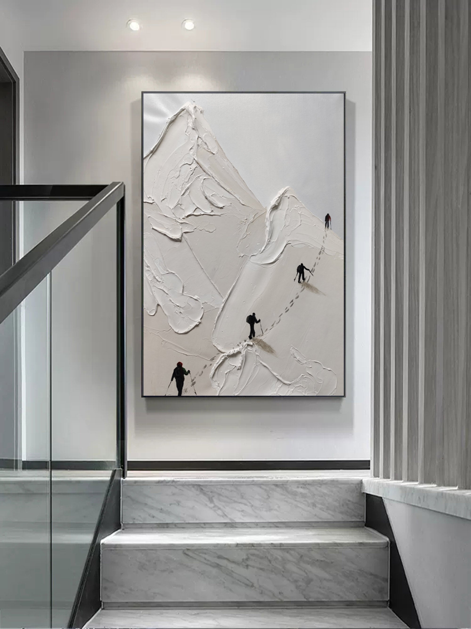 Plaster Art Texture Painting #SG177 - Letslighting
