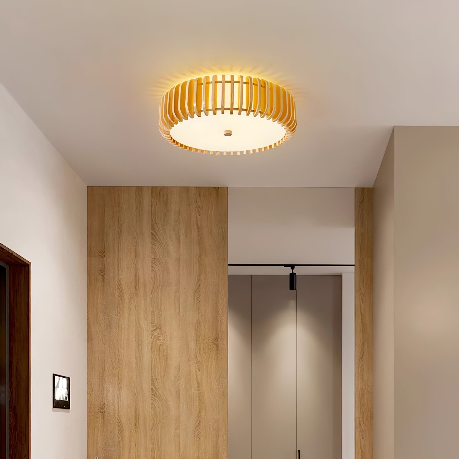 Vezorus Premium Elegance Wood Ceiling Lamp - Letslighting