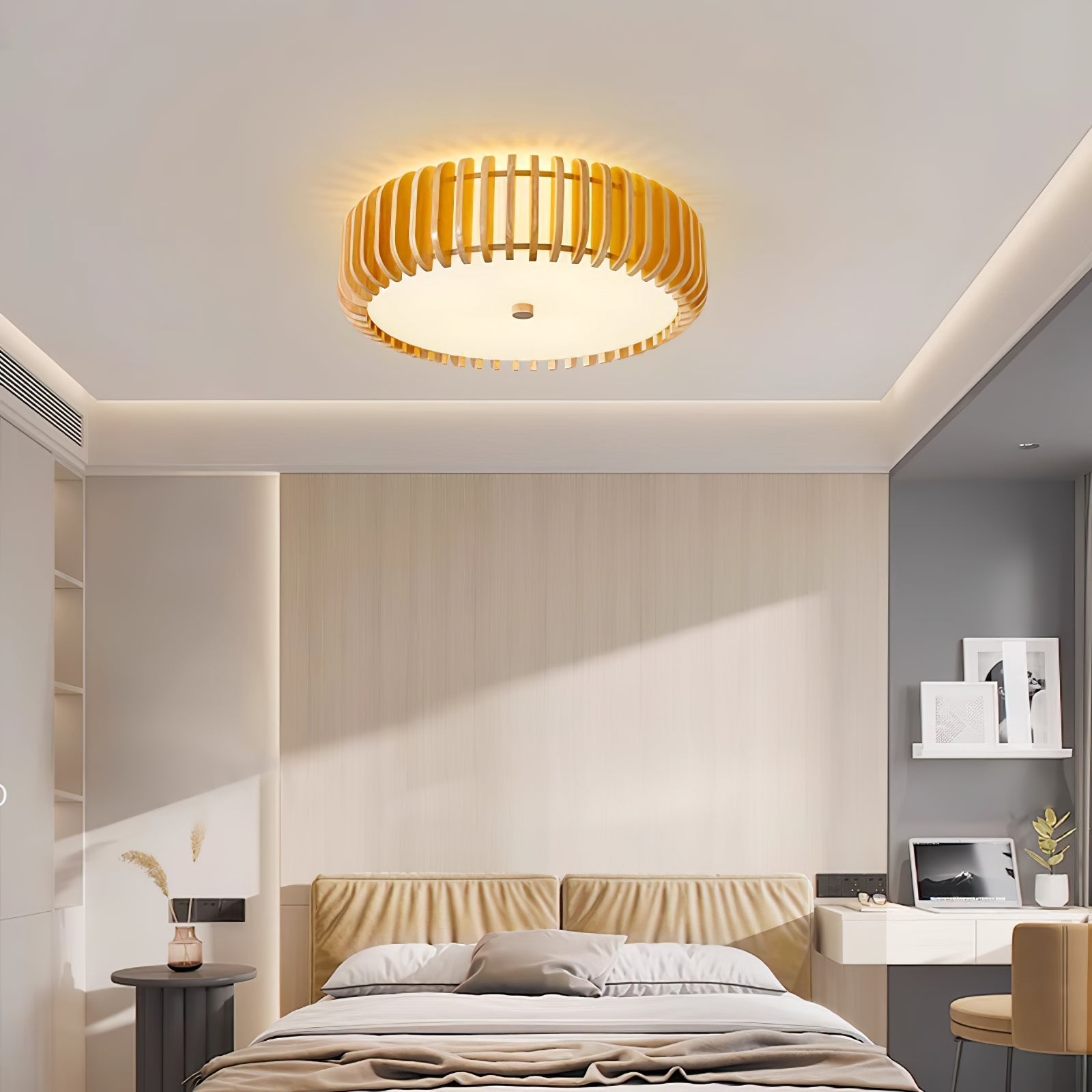 Vezorus Premium Elegance Wood Ceiling Lamp - Letslighting
