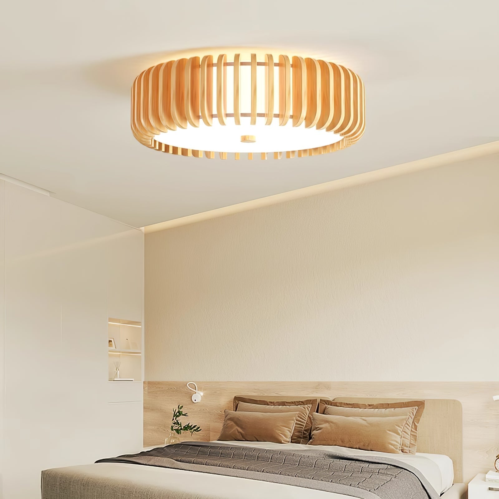 Vezorus Premium Elegance Wood Ceiling Lamp - Letslighting
