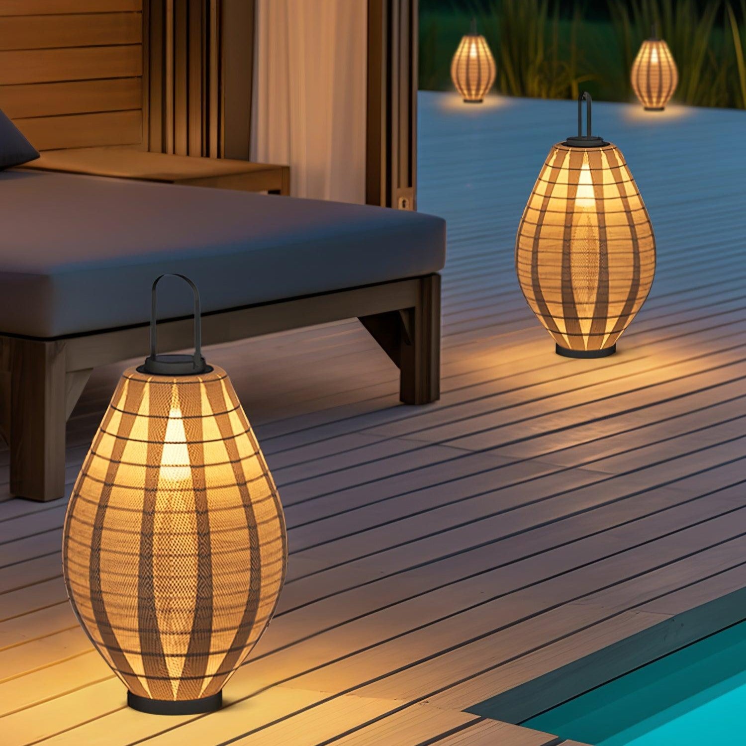 Ray Mesh Beacon Outdoor Lamp