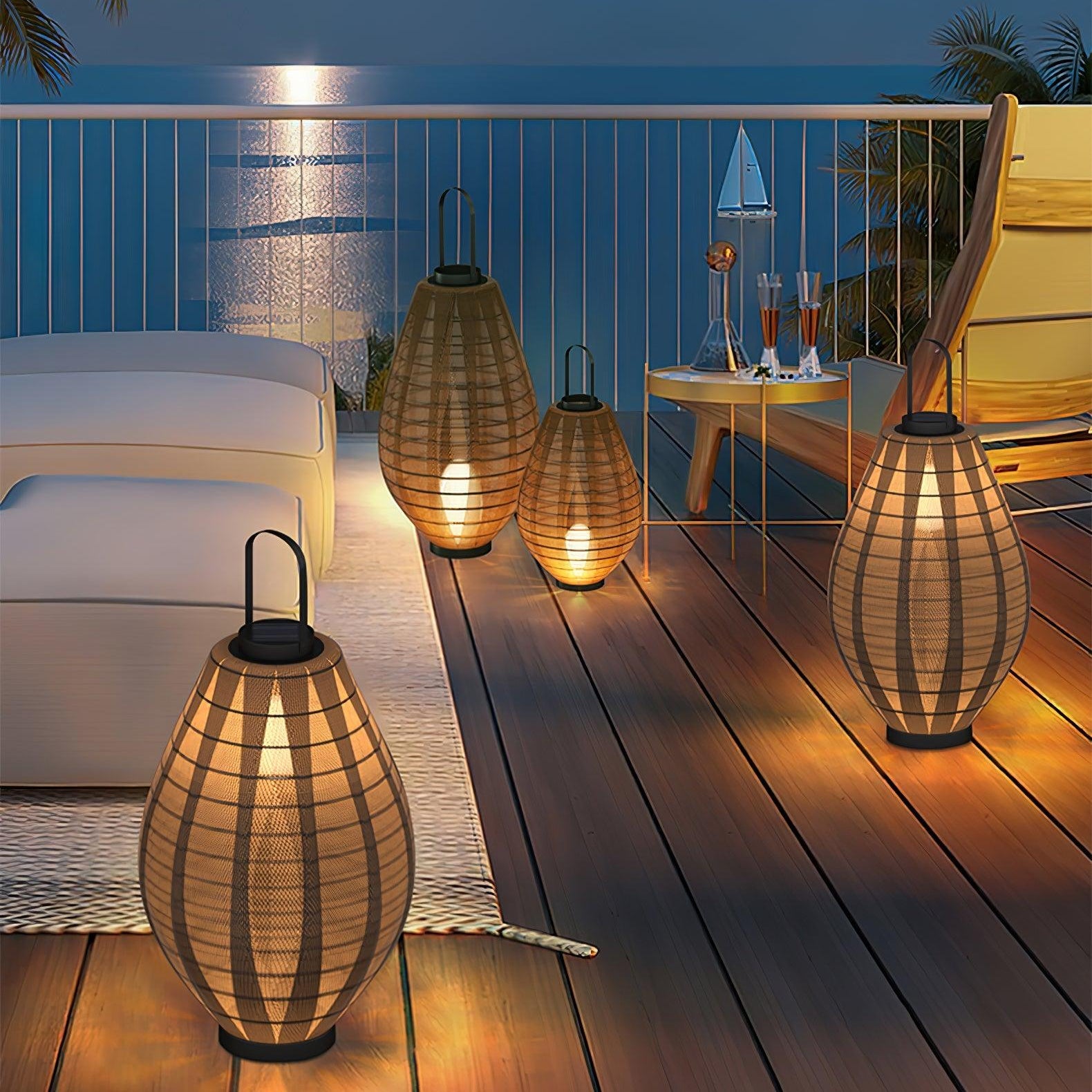 Ray Mesh Beacon Outdoor Lamp