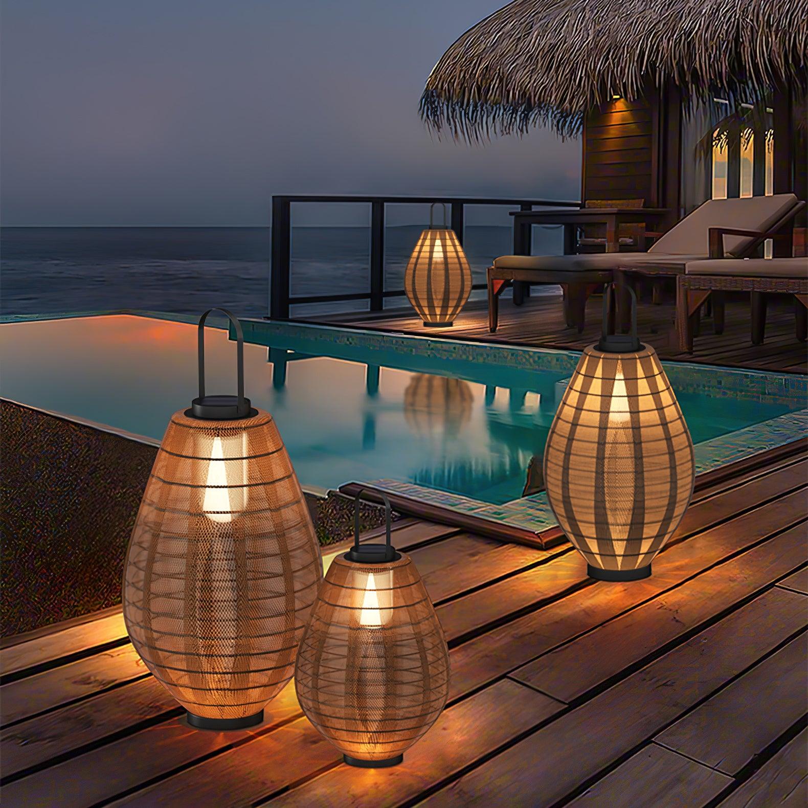 Ray Mesh Beacon Outdoor Lamp