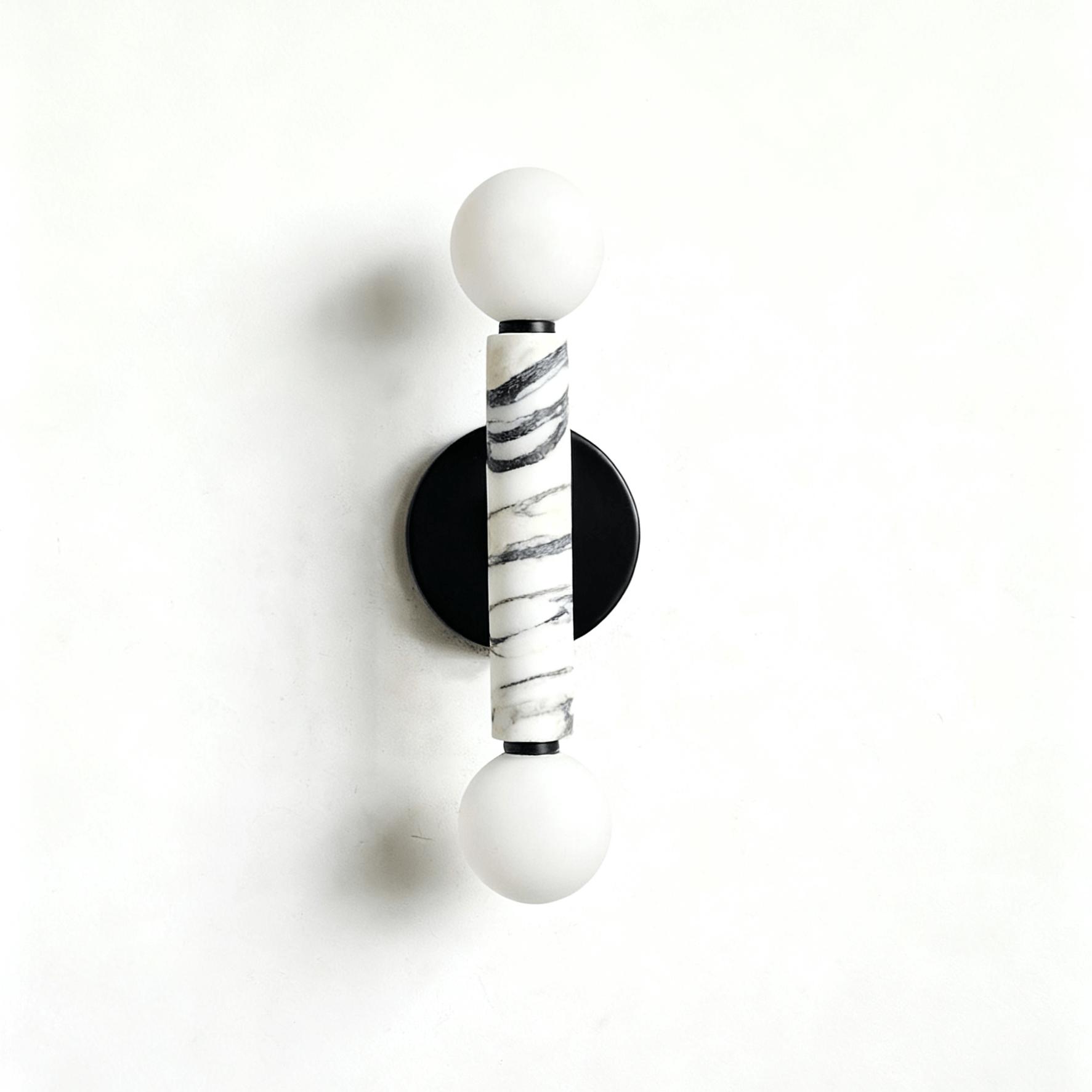 Orb Modern Marble Sconce