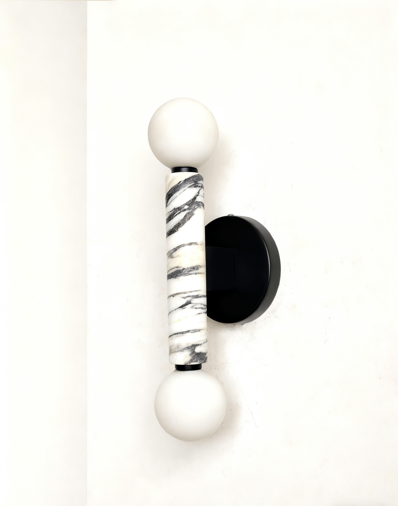 Orb Modern Marble Sconce
