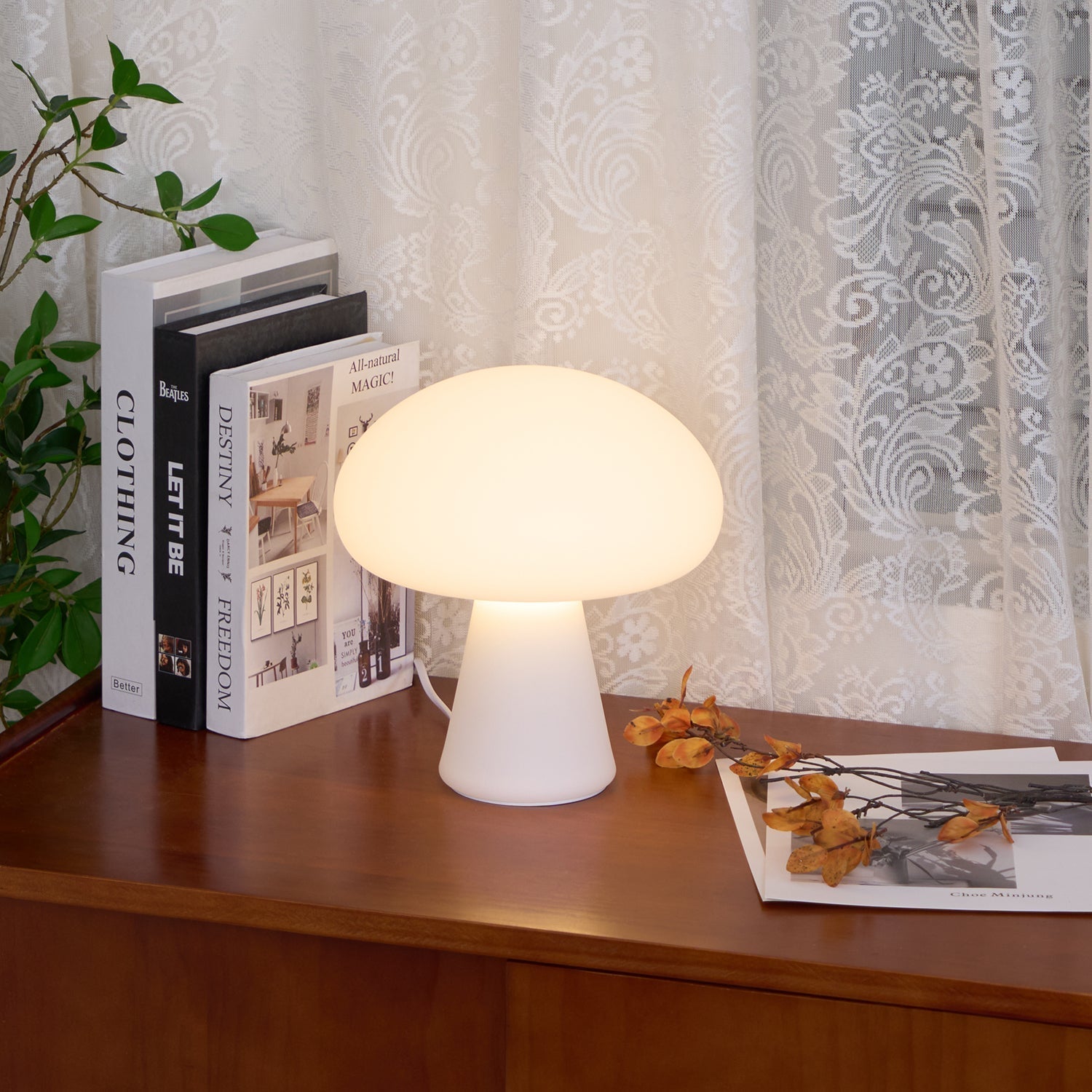 Ombra Glass Whimsical Table Lamp - Letslighting