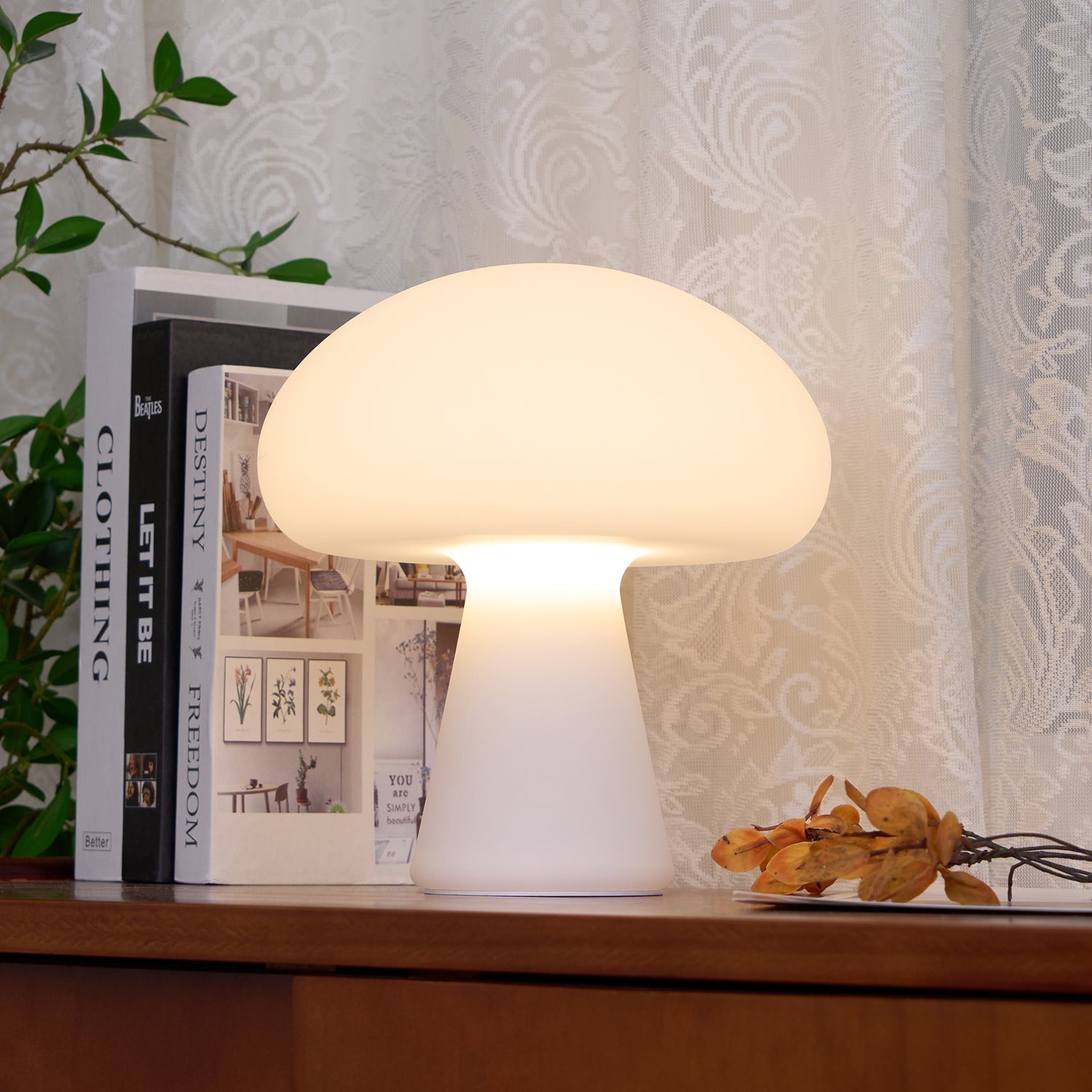 Ombra Glass Whimsical Table Lamp - Letslighting