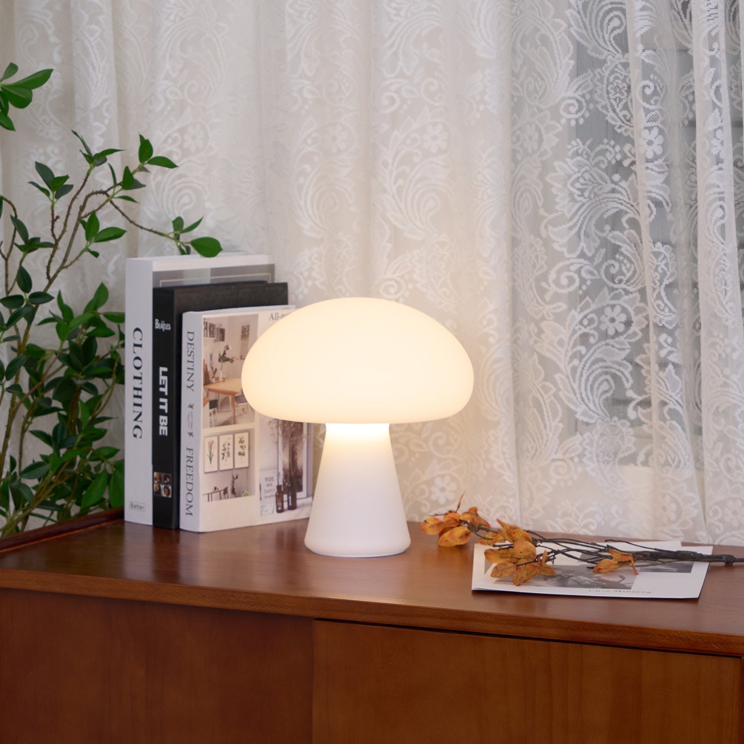 Ombra Glass Whimsical Table Lamp - Letslighting