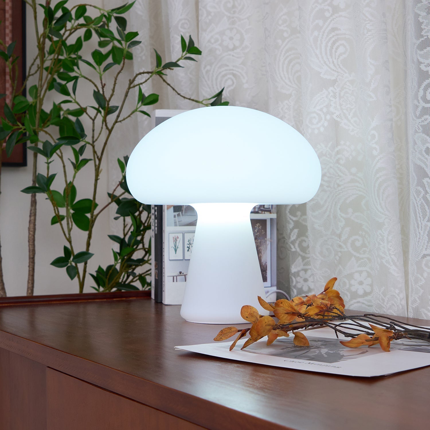 Ombra Glass Whimsical Table Lamp - Letslighting