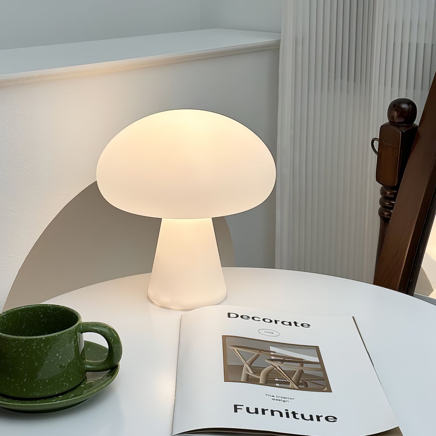 Ombra Glass Whimsical Table Lamp - Letslighting