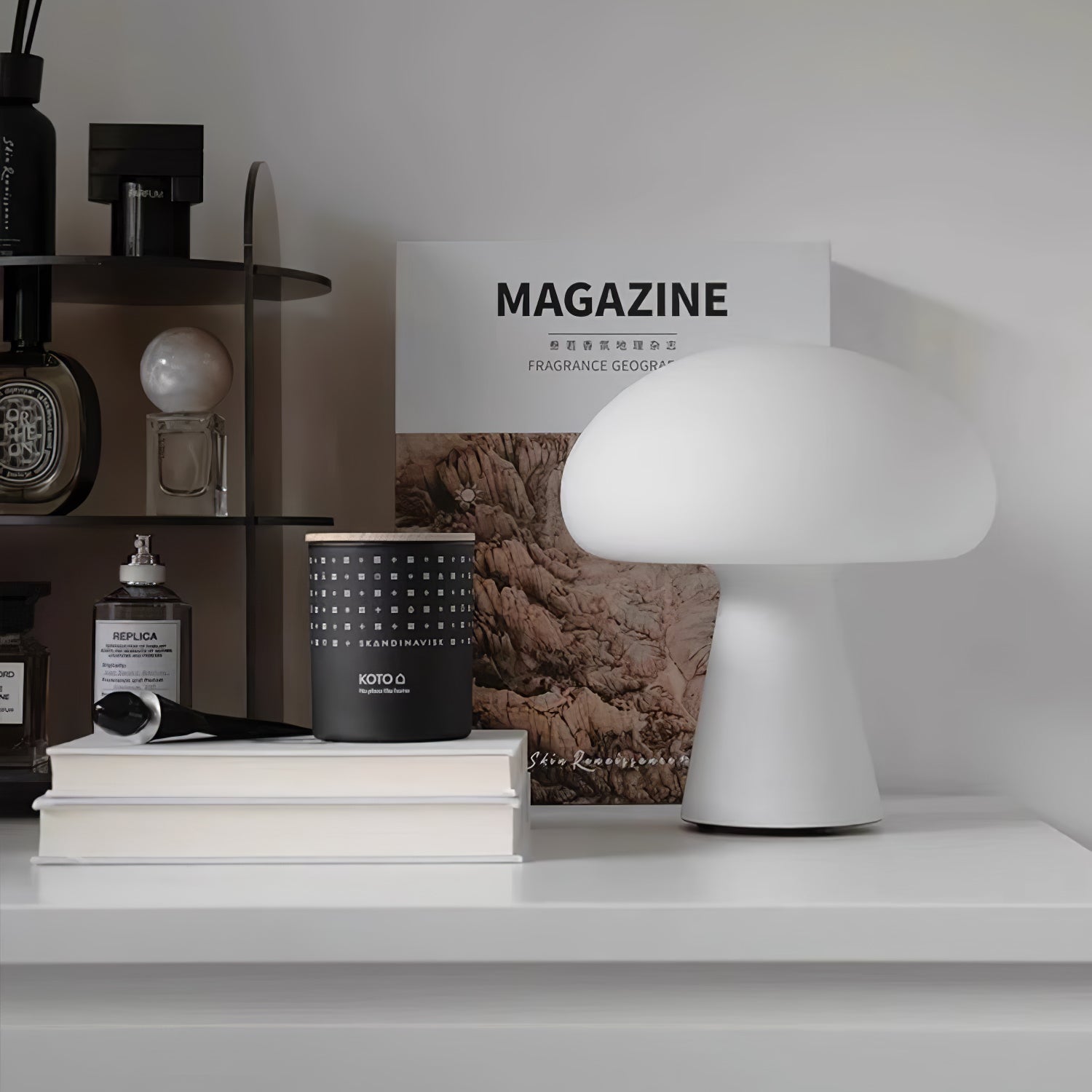 Ombra Glass Whimsical Table Lamp - Letslighting