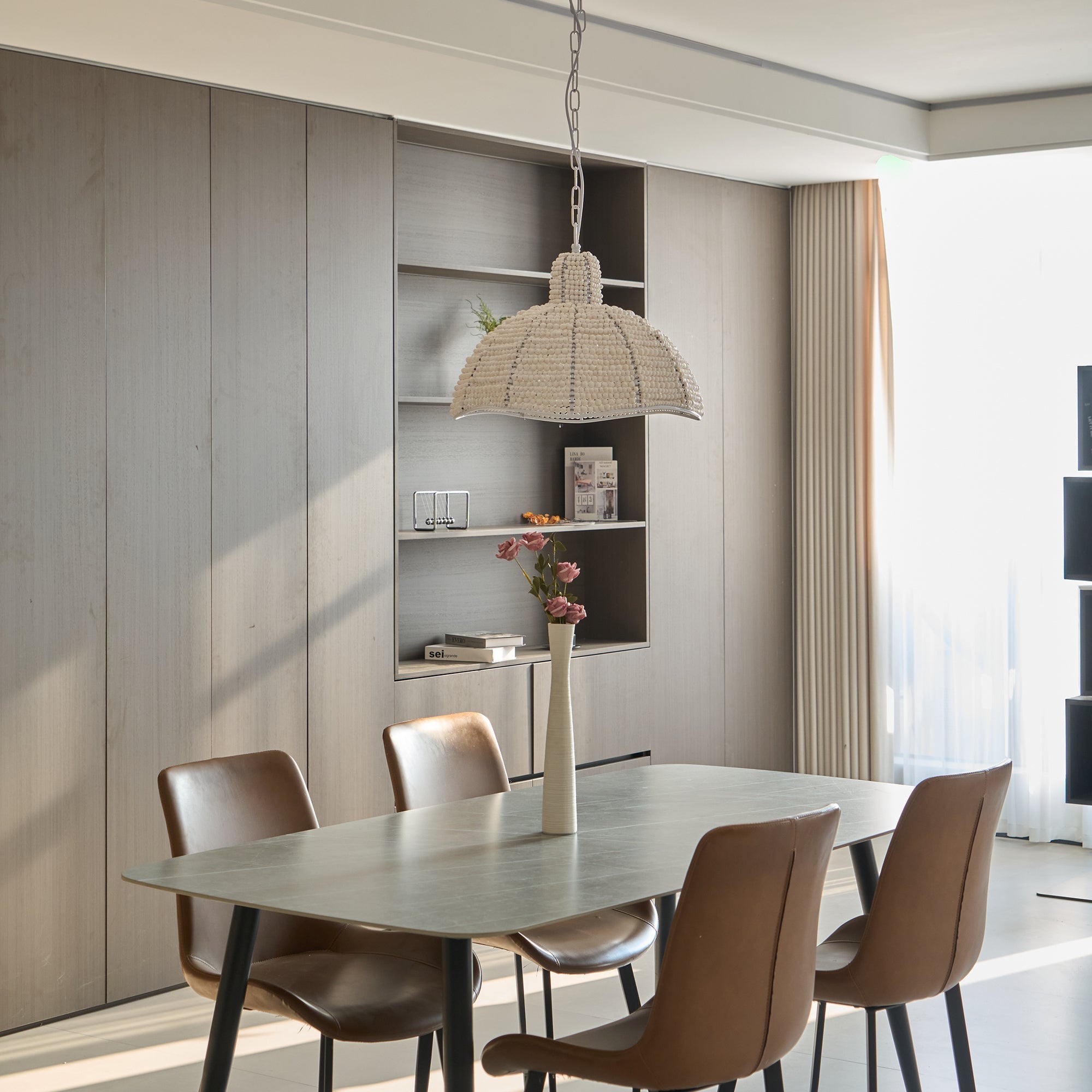 Veliraris Postmodern Luxury Wood Pendant Lamp - Letslighting
