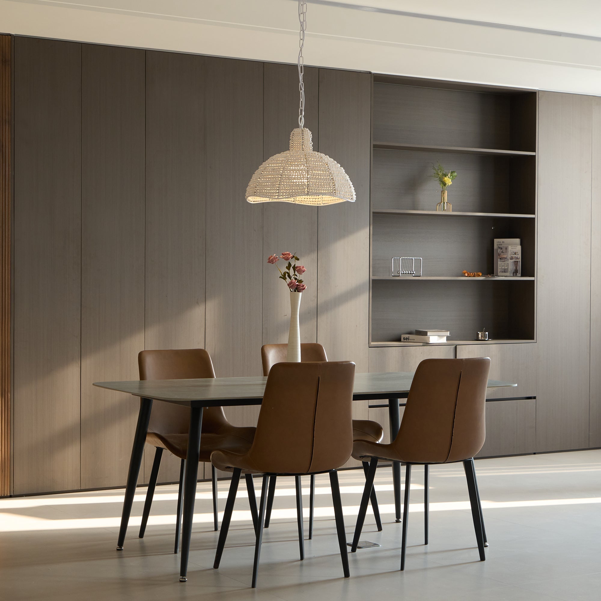 Veliraris Postmodern Luxury Wood Pendant Lamp - Letslighting