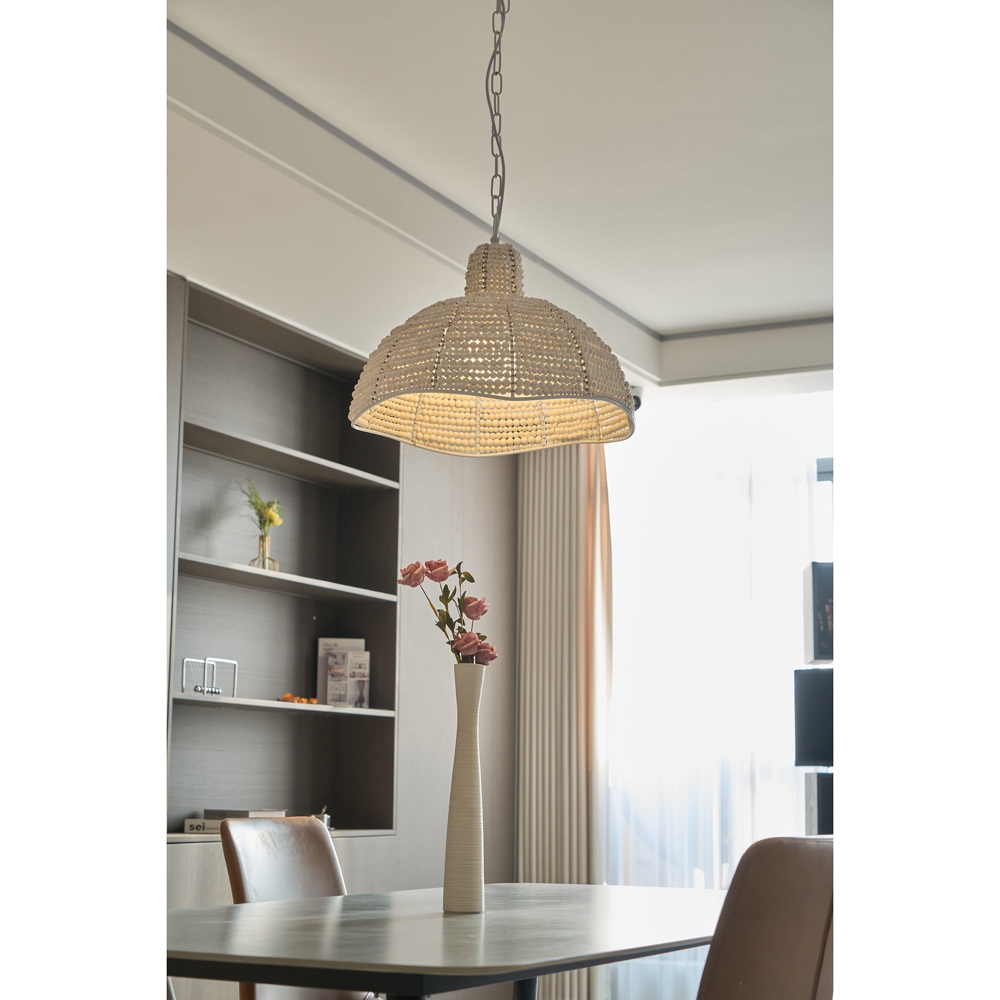 Veliraris Postmodern Luxury Wood Pendant Lamp - Letslighting