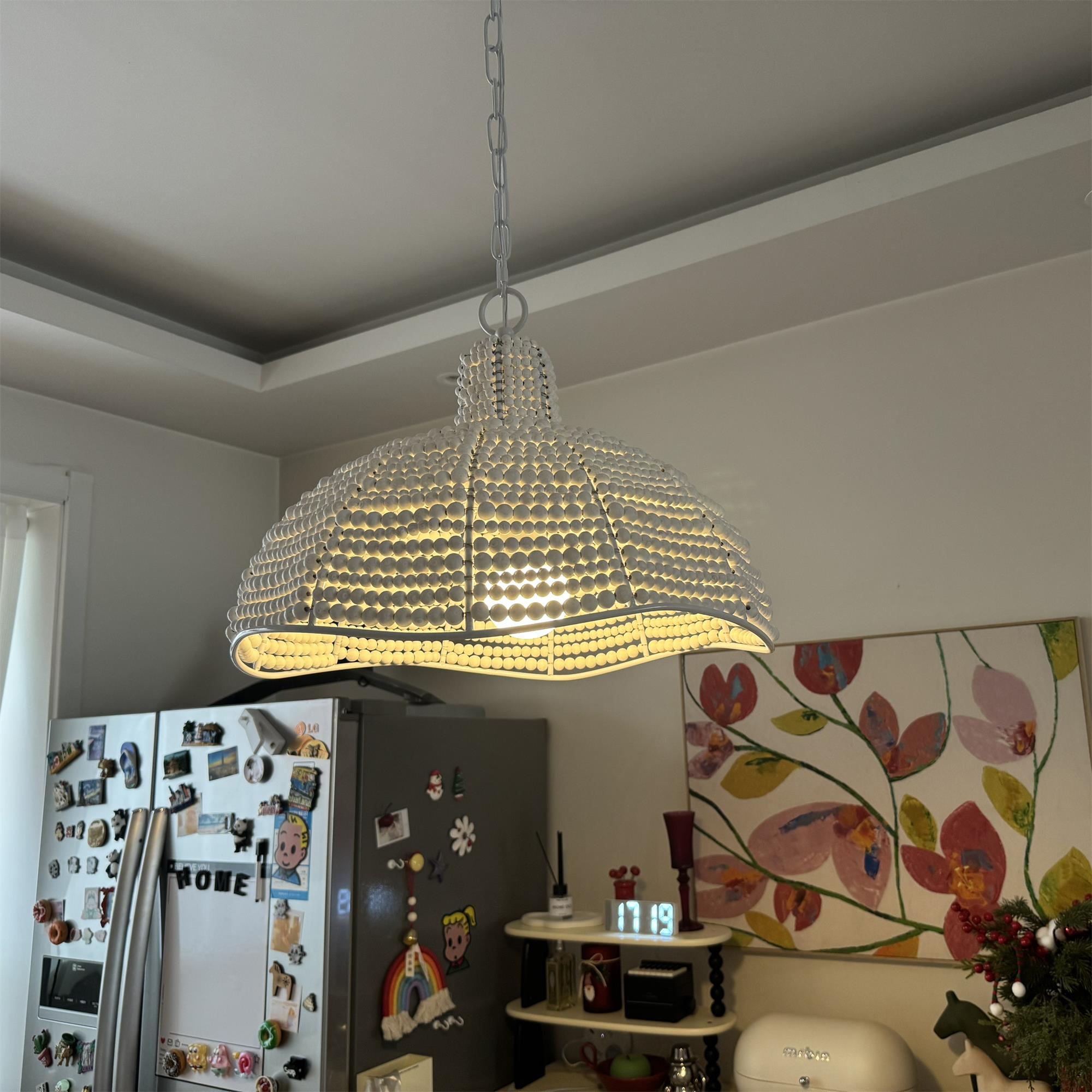 Veliraris Postmodern Luxury Wood Pendant Lamp - Letslighting